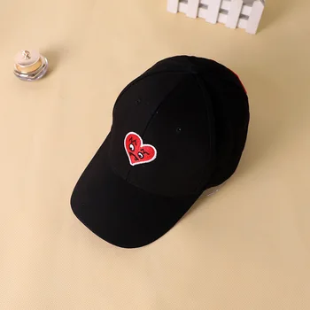 

Fashion Baseball Hat Girls Boys Summer Hats Cotton Embroidery Devil Love Cartoon Men Women Outdoor Casual Snapback Caps Hip Hop