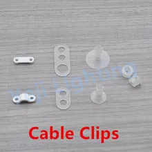 Пластиковые кабельные втулки электрические провода фиксированный зажим для люстр светодиодные лампы подвесной светильник изогнутый держатель лампы кабельные зажимы