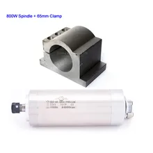 0.8KW 5A 65 мм* 158 мм ЧПУ мотор шпинделя 65 мм зажим держатель для гравировального станка