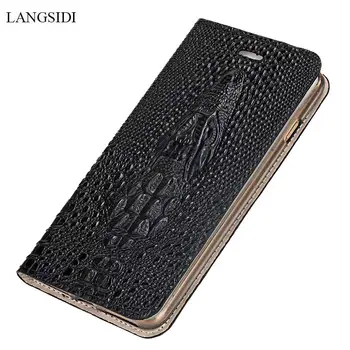 

crocodile skull phone case for Huawei Mate 9 10 10 Pro P10 P20 P40 Pro P30 Lite Card protector Flip cover For Honor 20 Pro 10 8x