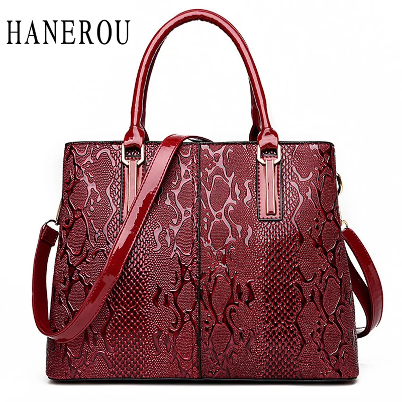 Fashion Serpentine Ladies Hand Bags 2019 Luxury Handbags Women Bags ...