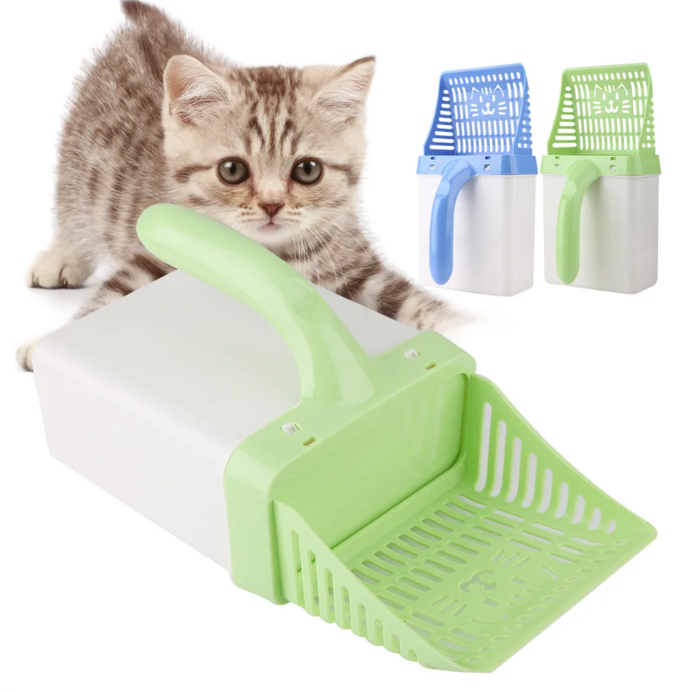 

Pet Dog Poop Cat Litter Shovel Quick Easy Pet Cleaning Tool Scoop sift Cat Sand Cleaning Products Scoops For Cat Toilet Supplies