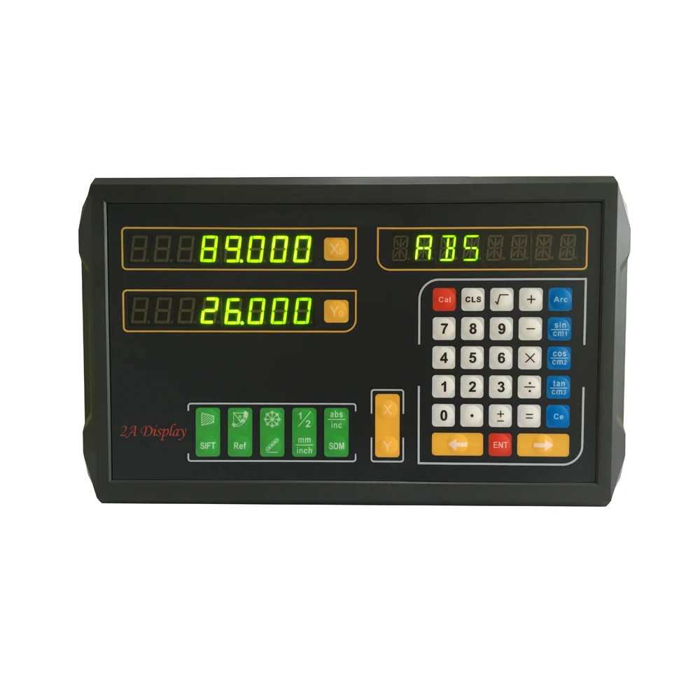 Advanced Technology Ditron 2 axis DRO/digital readout/digital display