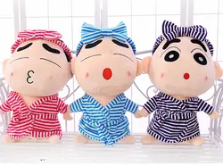 1 шт. 35 см мультфильм халат оголовье Crayon Shin-Chan плюшевые удержания кукла творческой мягкая игрушка детей Святого Валентина день подарки для