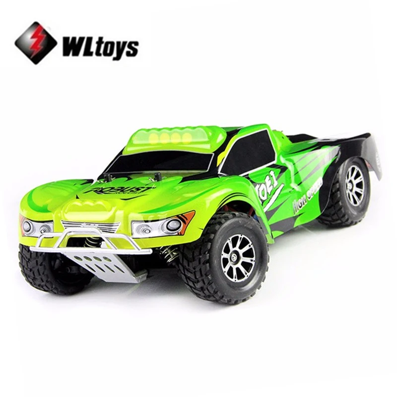 Оригинальные WL игрушки RC автомобиль A969 1/18 масштаб 2 4G 4WD 50 км/ч р/у дрейфующая