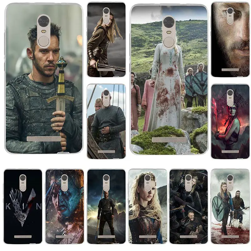 Сериал Викинги мягкие ТПУ Силиконовые Мобильный милые Чехлы для телефона Xiaomi Redmi