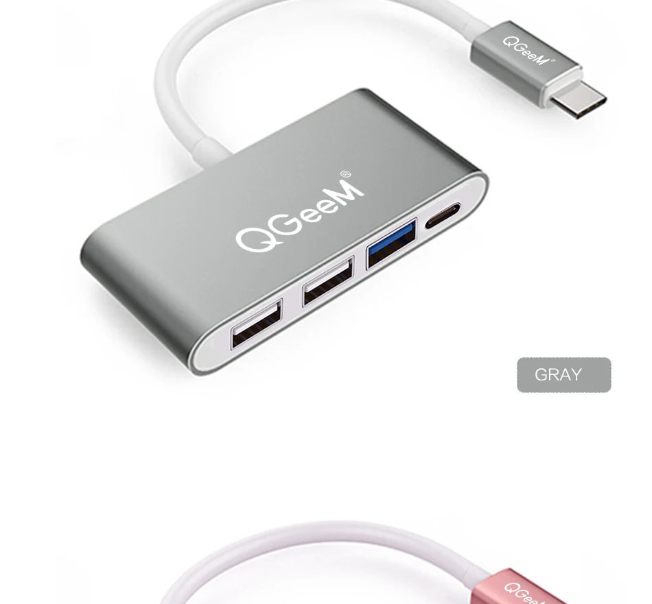 Usb c к USB 3,0 концентратор OTG кабель адаптер Многофункциональный USB-C концентратор с тип-c для Macbook Pro Для imac 5 Гбит/с