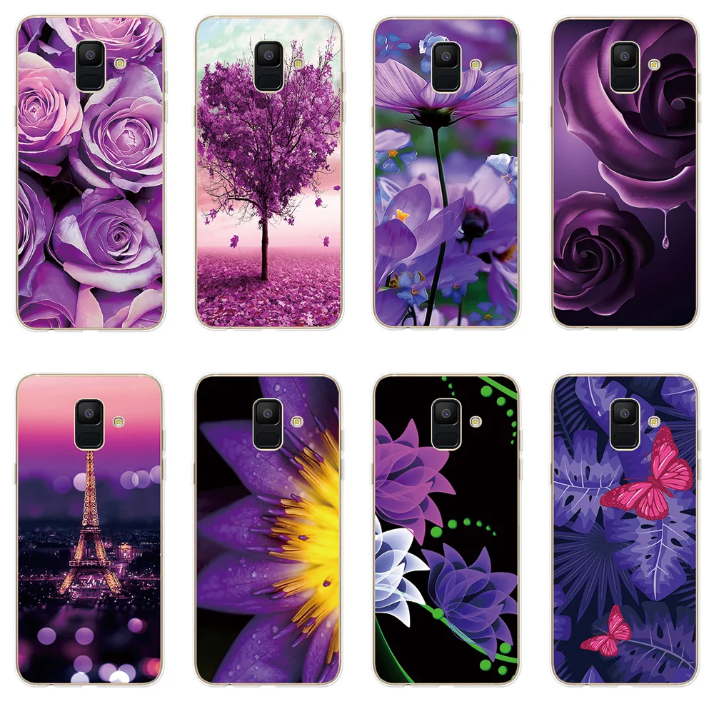 Силиконовые чехлы из ТПУ для samsung Galaxy A10 A20 A20E A40 A50 A5 A7 A8 A6 плюс 2018 чехол Защитный