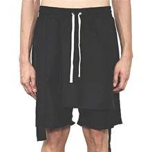 Новая мужская одежда, модные шорты для активного отдыха, свободные костюмы певицы больших размеров 27-44