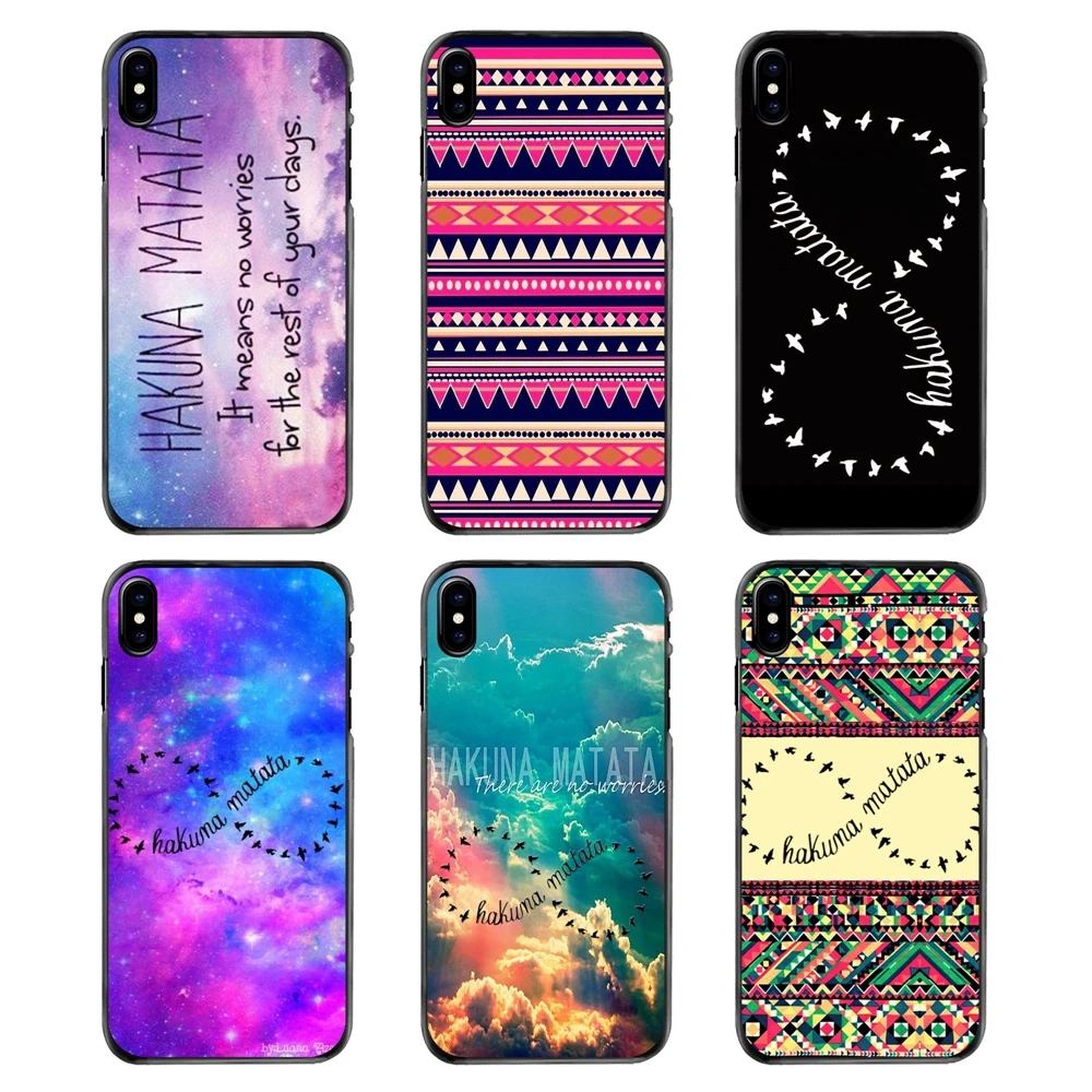 

Hakuna Matata Aztec Andes Tribal Pattern Accessories Cases For iPhone 4 4S 5 5S 5C SE 6 6S 7 8 Plus X XR XS Max iPod Touch 4 5 6