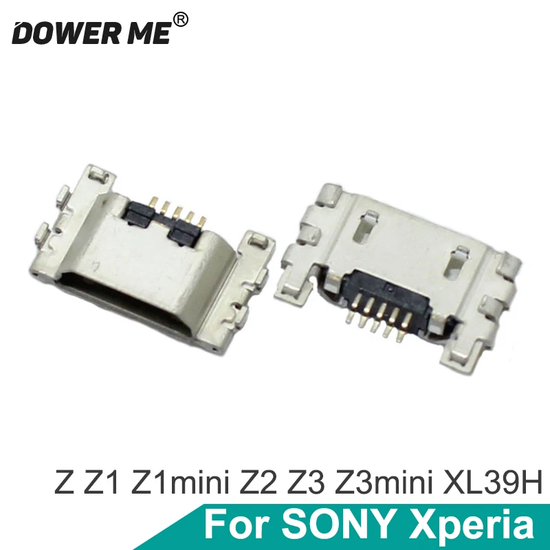 

Dower Me Charger Plug Charging Port USB Connector For Sony Xperia Z Z1 Z1compact Z2 Z3 Dual Z3 Compact Ultra XL39H Fast Shipping