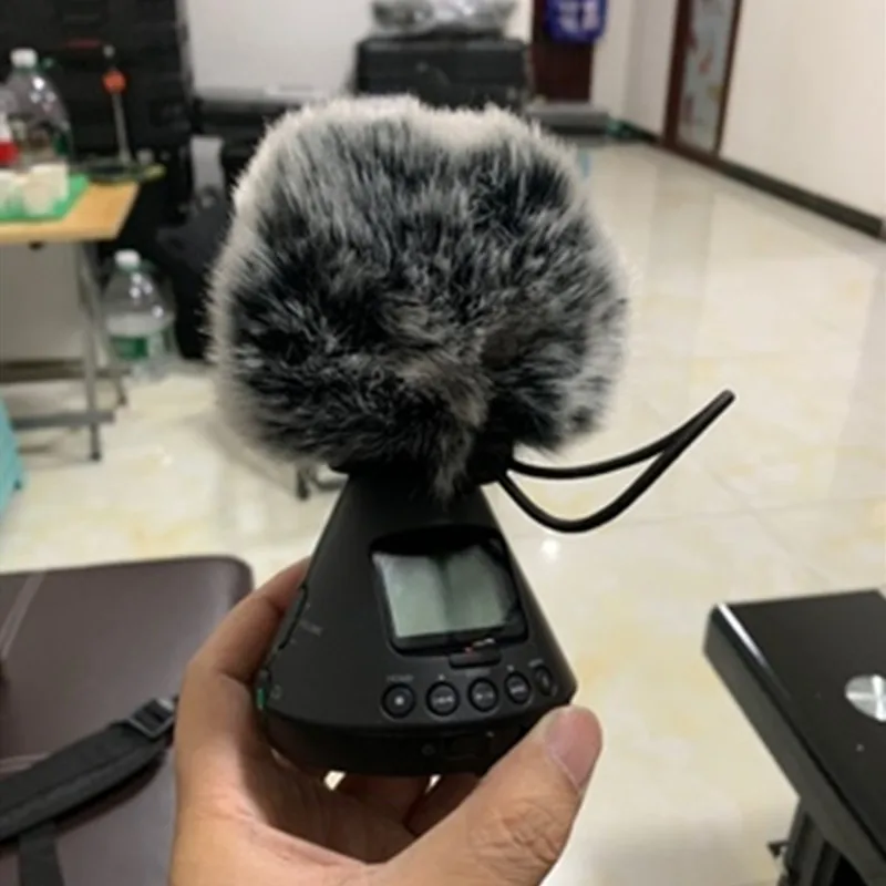 

Deat cat Outdoor artifical fur wind muff windscreen shield for ZOOM H3-VR Outside windscreen for ZOOM H3-VR