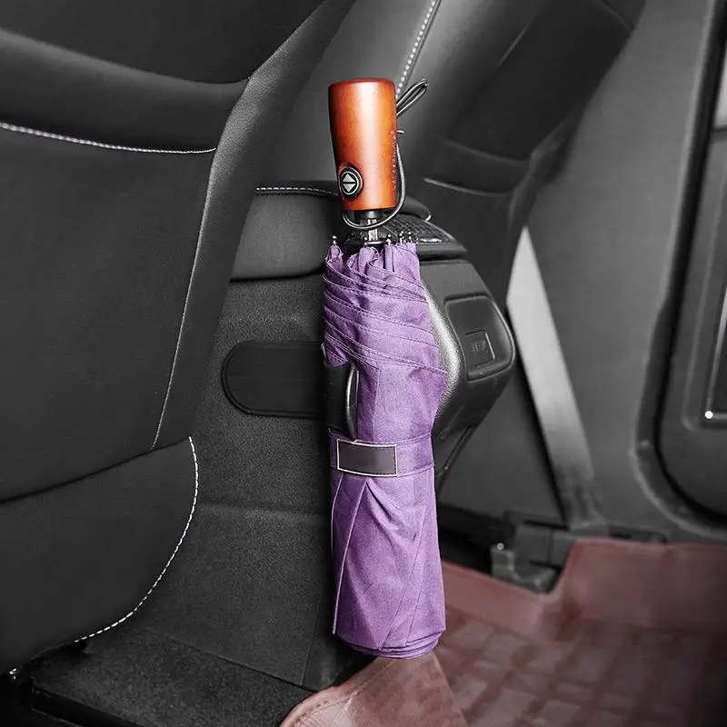 

LemonBest NEW Auto Vechicle Umbrella Hanging Hook Holder Self Adhesive Hanger Wall Mounted Save Space for Car Home