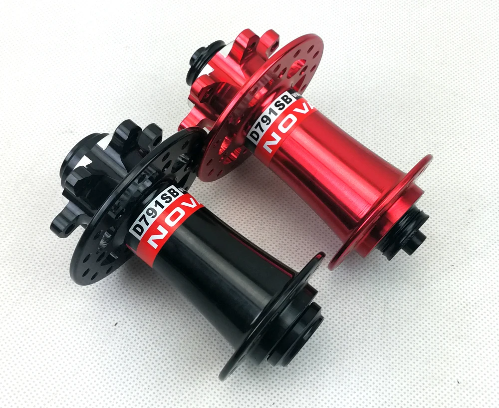 

ultra-light Front hub Novatec D791 disc brake bearing MTB mountain bike hubs 8/9/10/11s shiman0 Upgrade For D711SB 24/28/32H