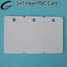 230 шт пустые струйные карты для печати пластиковые ПВХ ключевые бирки бизнес комбо карты 3в1