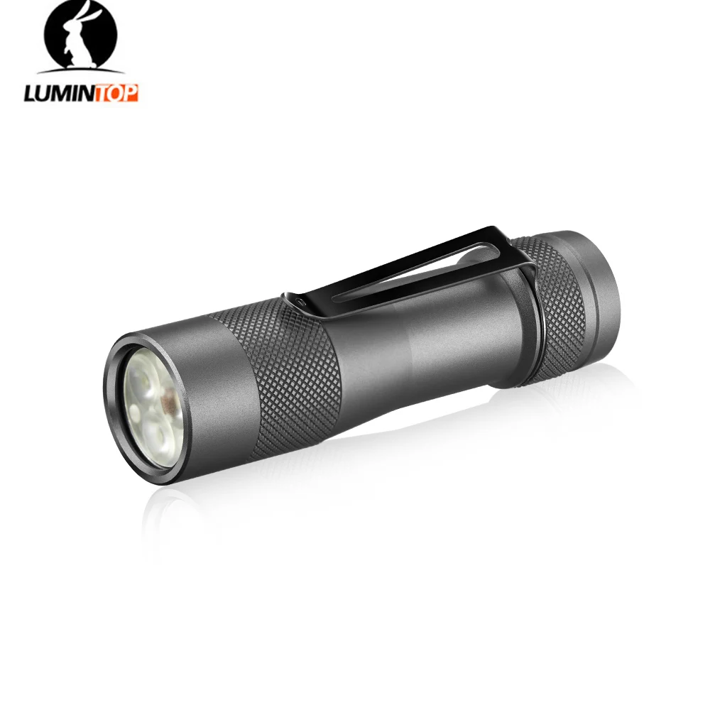 

LUMINTOP FW3A Small Power Flashlight 3 x Cree XP-L Hi /SST20 LEDs max 2800 lumen beam distance 280 meters tail switch EDC torch