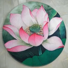 Китайский круглый лотоса сиденье подушки для медитации и молитвы Придверный коврик компьютер поворотный стул висит корзина коврики буддийский храм ковры