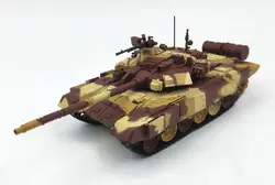 1: 72 русской армии T90 T-90S основной боевой танк модель сплава тело пустынный камуфляж Коллекция Модель