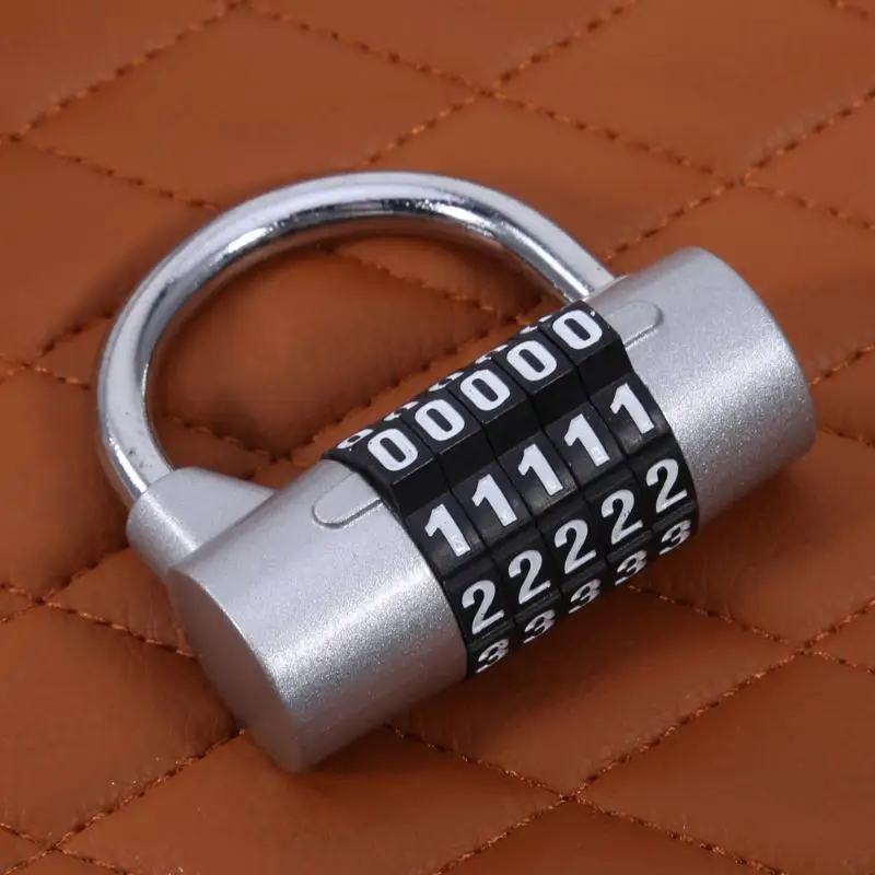 5 наборов цифр безопасности пароль замки цинковый кодовый сплав стабильные комбинации двери окна код безопасности путешествия противоугонные замки