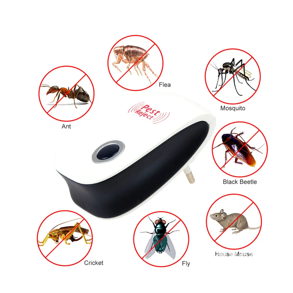 

Ultrasonic Mosquito Repellent Non-Toxicity And Tastelessness High-Tech Electronic Mosquito Repellent Household