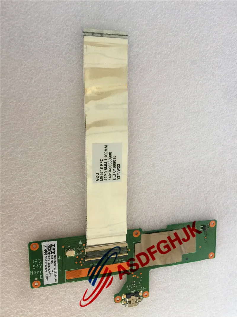Originale Per Asus Per Nexus 7 Me571K Caricatore Usb Touch Control Board Muslimate 14010-00330800 Ok Completamente Testato