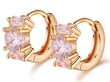 Wedding Clip Earrings Luxury AAA+ Cubic Zirconia Women Vintage Jewelry Cheap Price 663