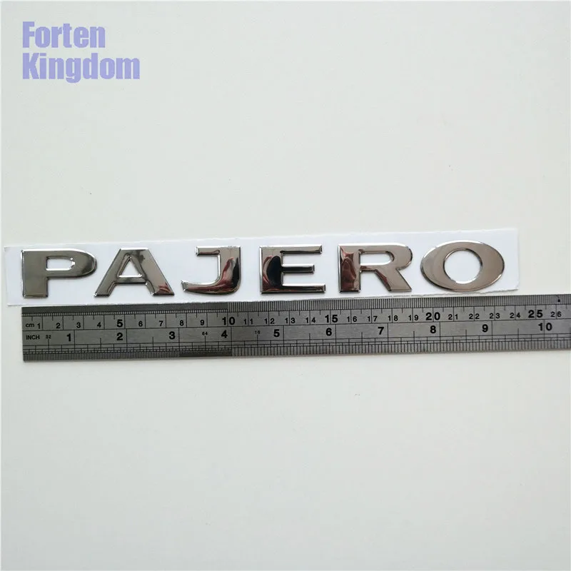 PAJERO letter badge emblem 11