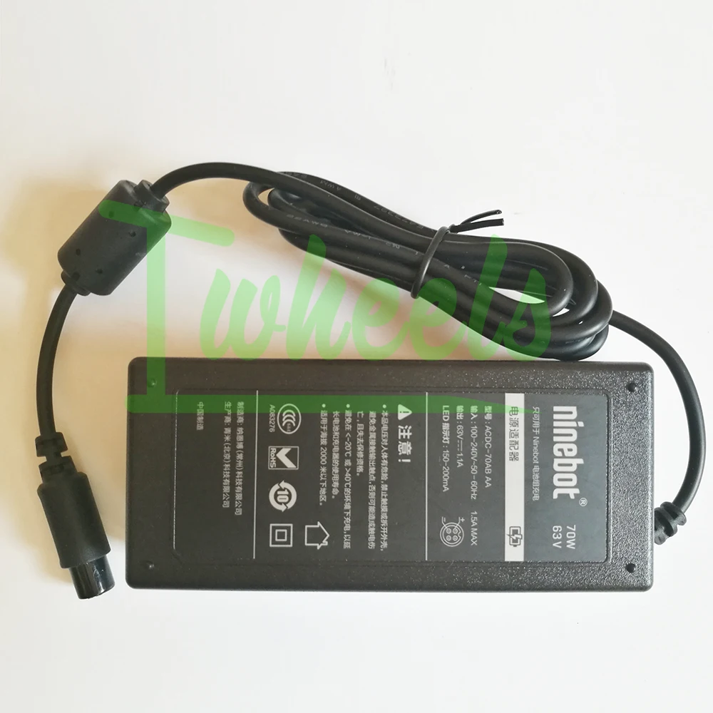 Flash Deal Original Ninebot Mini Ninebot One A1 S1 charger 63V fast charger balanced Vehicle EUC spare accessories 2 Flash Deal Original Ninebot Mini Ninebot One A1 S1 charger 63V fast charger balanced Vehicle EUC spare accessories 2