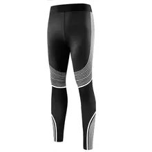 Мужские Компрессионные Леггинсы для тренировок, фитнеса, штаны, брюки для тренировок, бодибилдинга