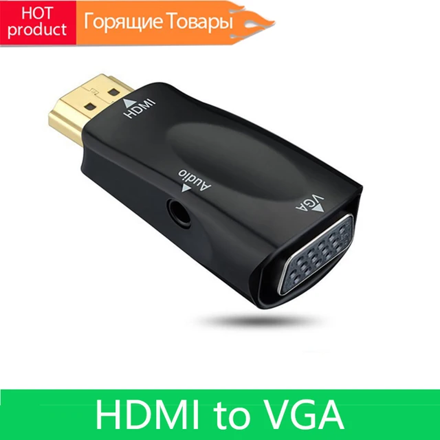 Best Offers ZoVi HDMI to VGA Adapter Converter with Audio Cable Male To Female For PC/TV/Xbox 360 PS3 Video and Audio Converter V1.4 1080p Best Offers ZoVi HDMI to VGA Adapter Converter with Audio Cable Male To Female For PC/TV/Xbox 360 PS3 Video and Audio Converter V1.4 1080p
