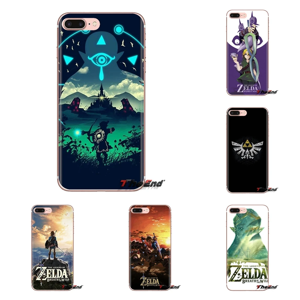 

For Oneplus 3T 5T 6T Nokia 2 3 5 6 8 9 230 3310 2.1 3.1 5.1 7 Plus 2017 2018 the legend of zelda sheikah slate Silicone Bag Case