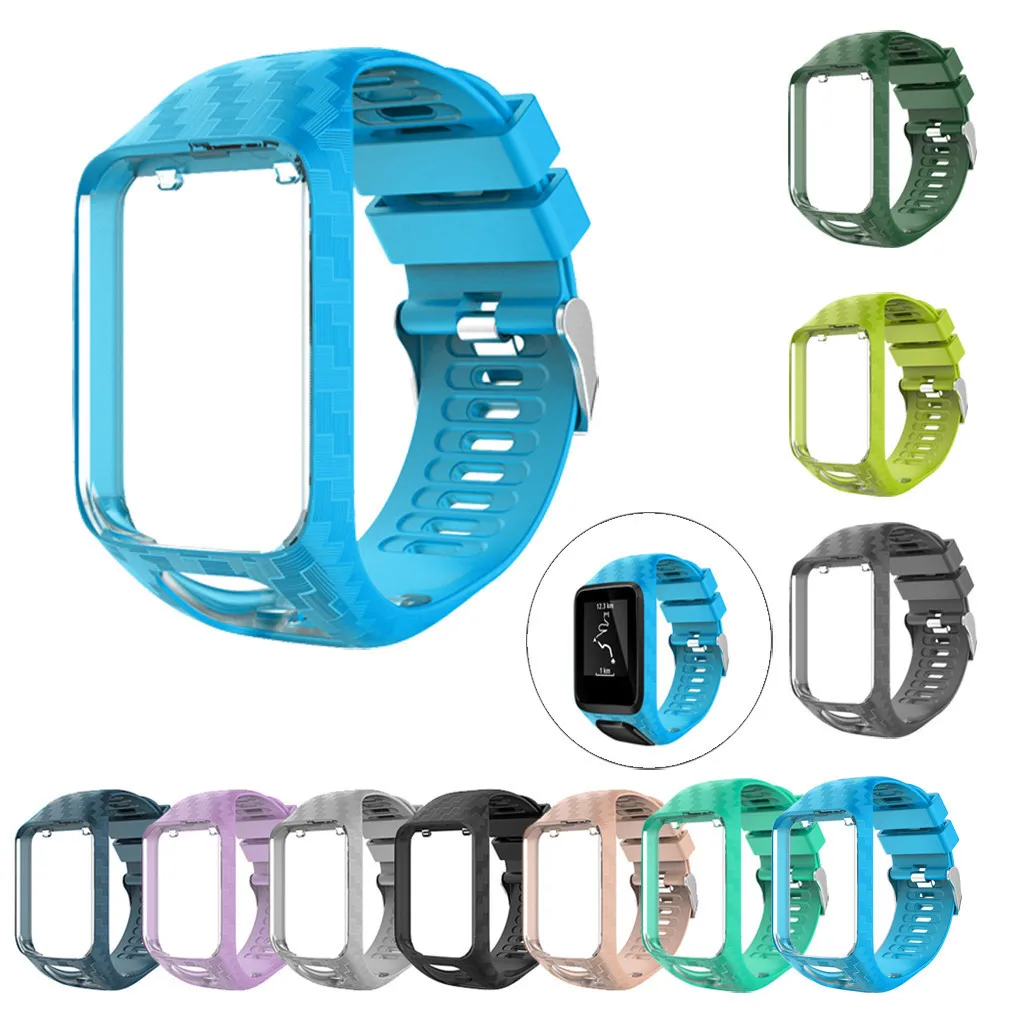 

Watchbands Watch Strap Replacement Watch Band For TomTom Adventurer / Golfer2/Runner 3 Watch Wristband Accessories