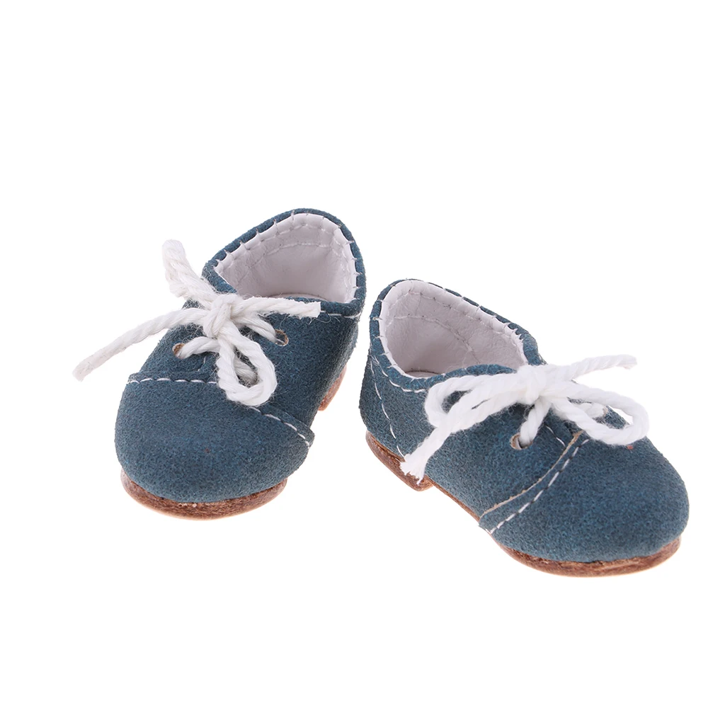 Lovey Doll Mini Lace Up Shoes 1/6 BJD Dolls Casual Wear, for girls Doll Accessory Girl Toys  or other 1/6 dolls Cloth