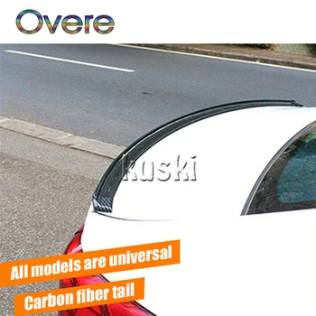 

Overe 1Set Car Carbon Fiber Rear Spoiler Wing stickers For BMW E60 E36 E46 E90 E39 E30 F30 F10 F20 X5 E53 E70 E87 E34 E92 M