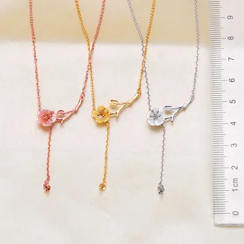 

3 Color 925 Sterling Silver Pearl Necklace Chain Mountings Necklace Findings Jewelry Parts Fittings Accessories, 3pcs/lot