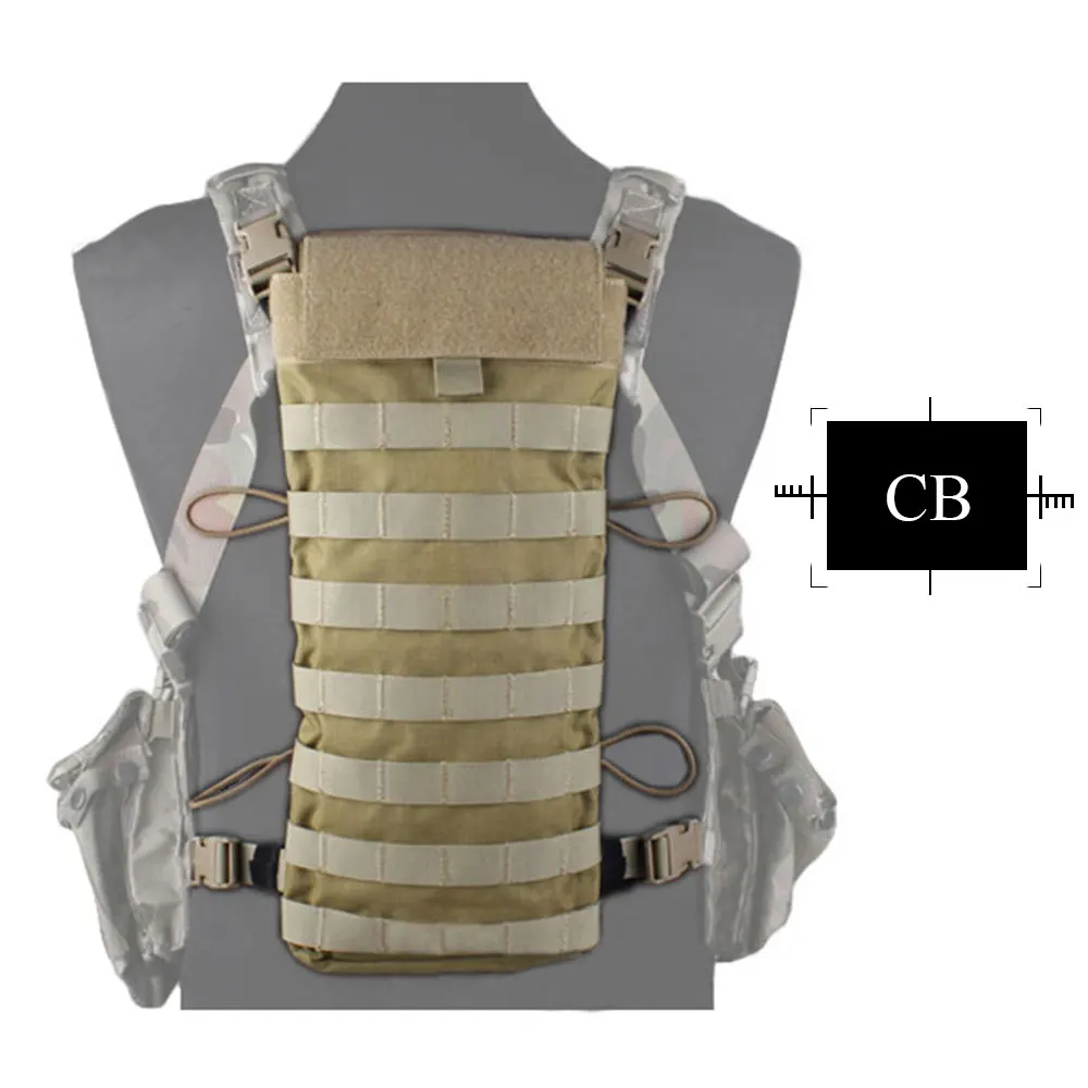 EMERSONGEAR гидратация задняя панель походная сумка для воды 2,5 л гидратация Военная армейская тактическая сумка для воды Мультикам EM5815 - Цвет: cb