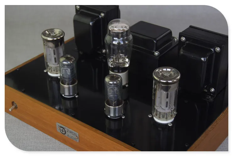 Clearance FU-50 2*12W (RMS) 6J8P FU50 Tube Amplifier stereo Single-Ended Class A TUBE amplifier No noise warm sound small 300B 2