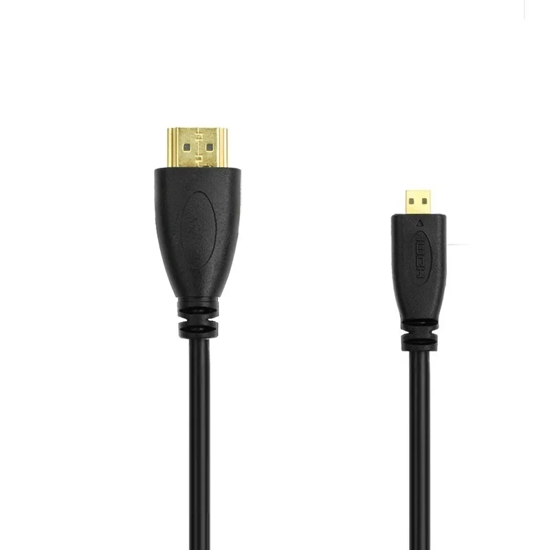 2ft3ft 6ft 10ft 1m 2m 3m 5m MICROHDMI to HDMI-cable with Ethernet Gold Plated for Cell phones 2M win8 4kx2k 3D PS3 XBOX co | Электроника