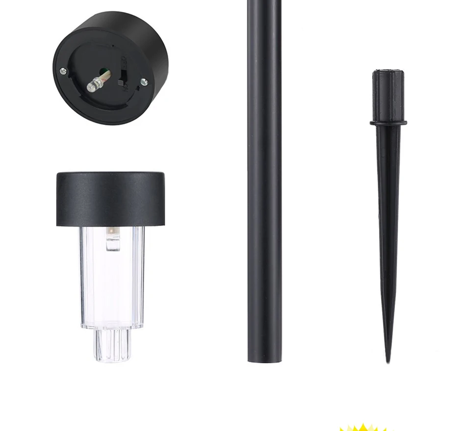 Luzes ao ar Movido a Energia Lâmpada à Prova Água sem Fio Solar Caminho Livre Jardim Dwireless Led Gramado Lâmpadas Paisagem Quintal Lanterna 10 Pçs 12 à prova dwireless água sem fio led