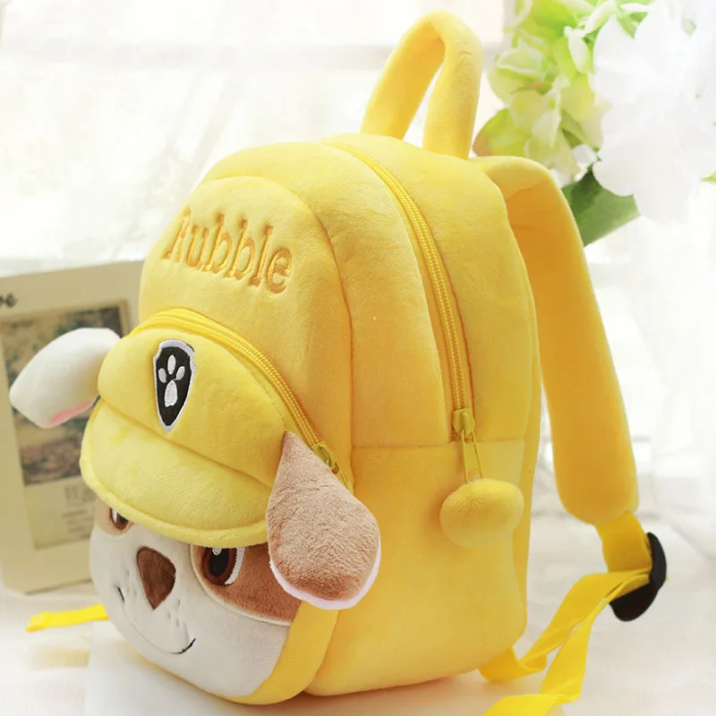  Paw Patrol Dog Cute Cartoon Mini Children Plush Toy Bag Kindergarten Boy Girl Baby Student Bag Chil - 33007471866