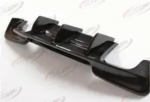 E82 Carbon Fiber Rear Lip Spoiler Car Bumper Diffuser Fit For BMW E82 1M Coupe 2008.2009.2010.2011.2012.2013 Auto Accessories