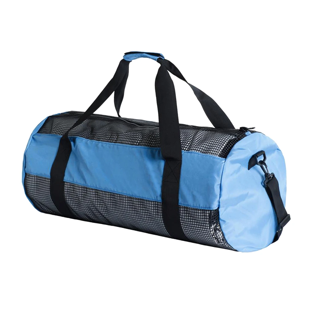 Heavy Duty Large Scuba Diving Snorkel Mesh Gear Bag Carry Holdall for Surfing Boating Camping Hiking Outdoor Tools Accessories