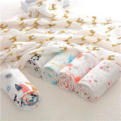 Online Kain Kasa Swaddles Selimut Bayi Fotografi Aksesoris Tempat Tidur untuk Bayi Baru Lahir Terbungkus Handuk Swaddles Selimut Menyusui Cover
