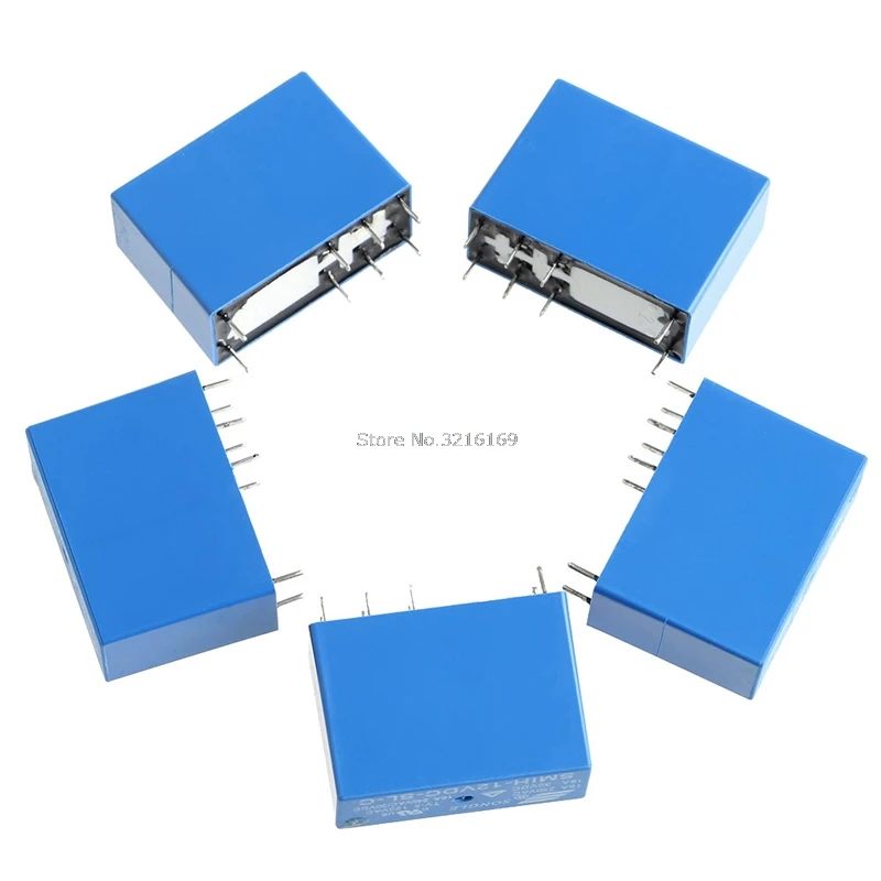 

For 5Pcs/Set SMIH-12VDC-SL-C Relays 12V 16A 250V 8 Pin One Conversion Promotion
