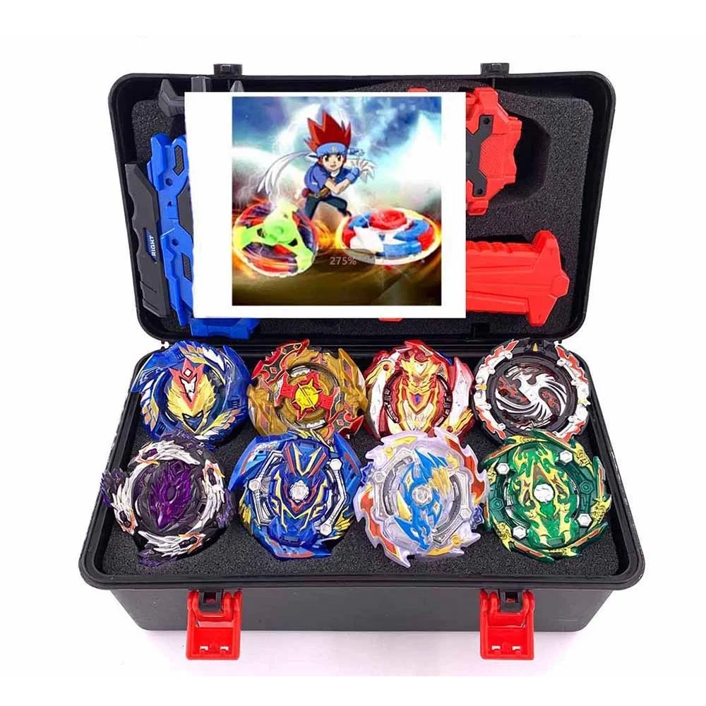 Все топы набор пусковых устройств Beyblade GT God Bey blade blades Burst высокая производительность Battling Top Toys для детей Bables Bayblade