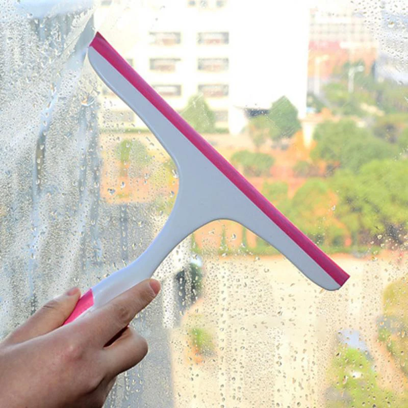 Window Squeegee Glass Cleaning Wipe Rubber Blade Shower Screen Washer Soft scraping Washing Kitchen Bathroom Multipurpose Tools