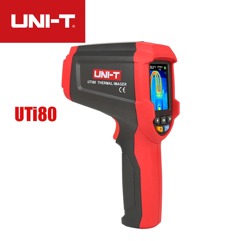 

UNI-T UTi80 Thermal Imaging thermal blending digital Camera Infrared Thermometer Imager 4800 pixels High Resolution Color Screen