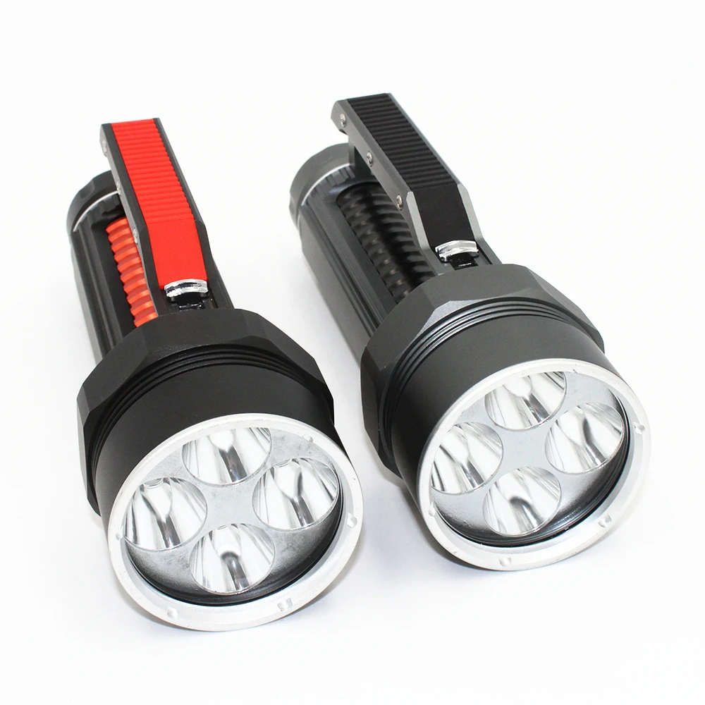 Dive Lamp 4 x XM-L2 LED Diving Flashlight 4800 Lumen Powerful 100M Underwater Torch Light (16)