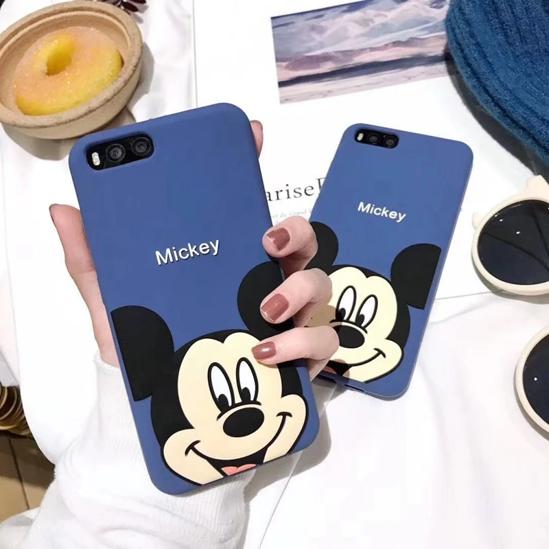 

Silicone head for mickey phone case for iPhone7 8 6 6s plus X XR Xs max Cartoon phone cases