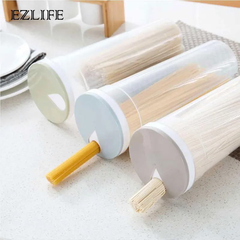 

EZLIFE Noodle Box Coarse Grain Storage Multifunction Spaghetti Box Cutlery Noodle Storage Box Chopsticks Boxes Kitchen Gadget
